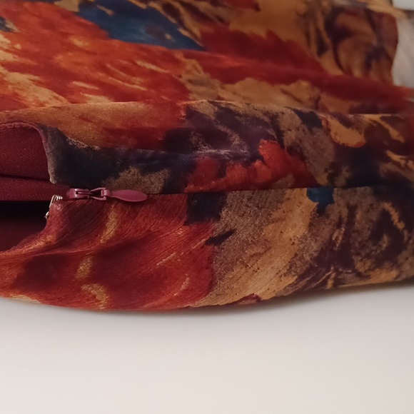 Ralph Lauren Scarf Draped-front, Lined Blouse. EUC - Picture 5 of 6